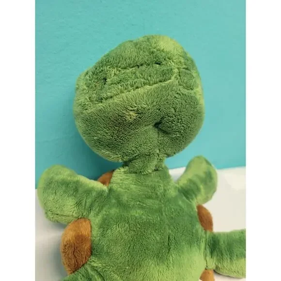 Vintage RUSS Berrie "Shecky" Turtle Stuffed Animal Plush Big Eyes 11" - Picture 5 of 12